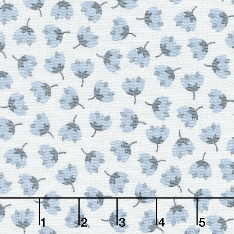 Arctic - Flowers Sky Yardage