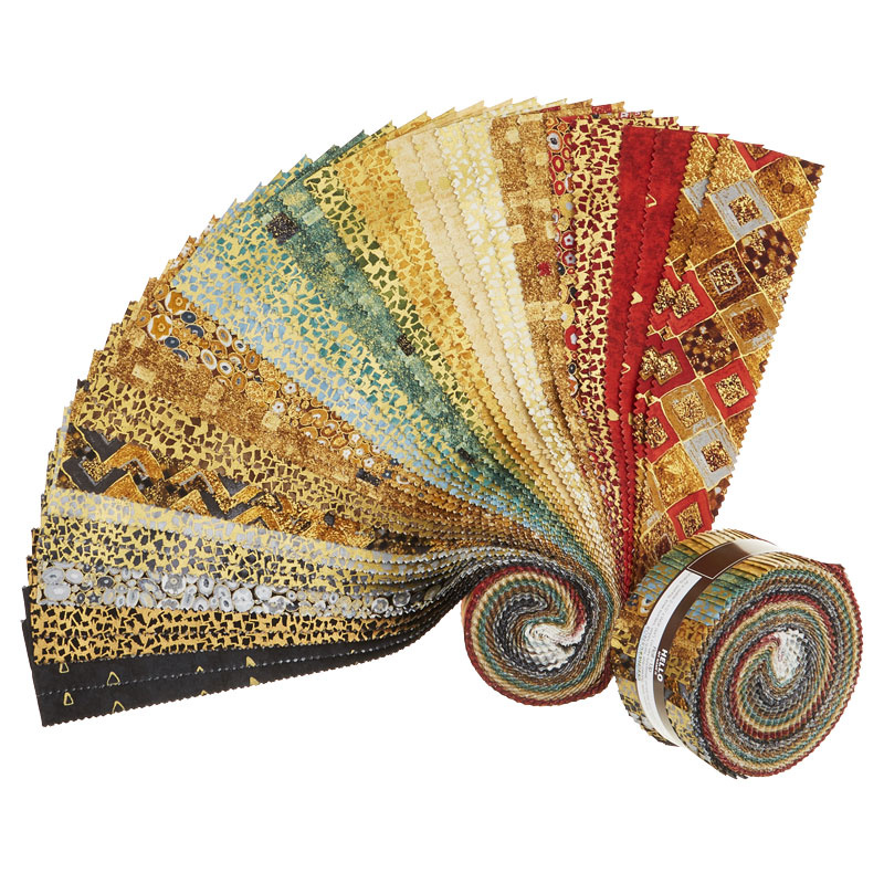 Gustav Klimt Metallic Roll Up