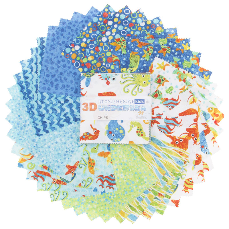 Undersea Stonehenge Kids 3D Chips