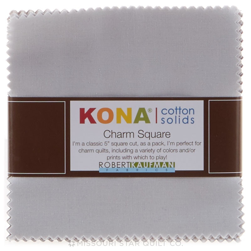 Kona Cotton - Gray Area Charm Pack