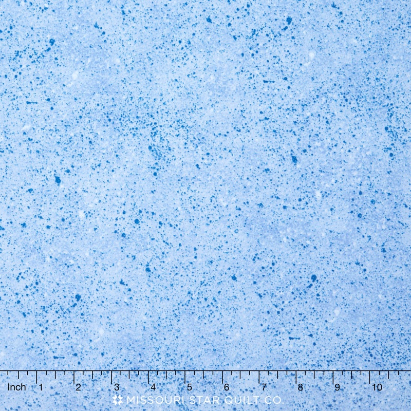 Wilmington Essentials - Sapphire Sky Spatter Texture Sky Blue Yardage