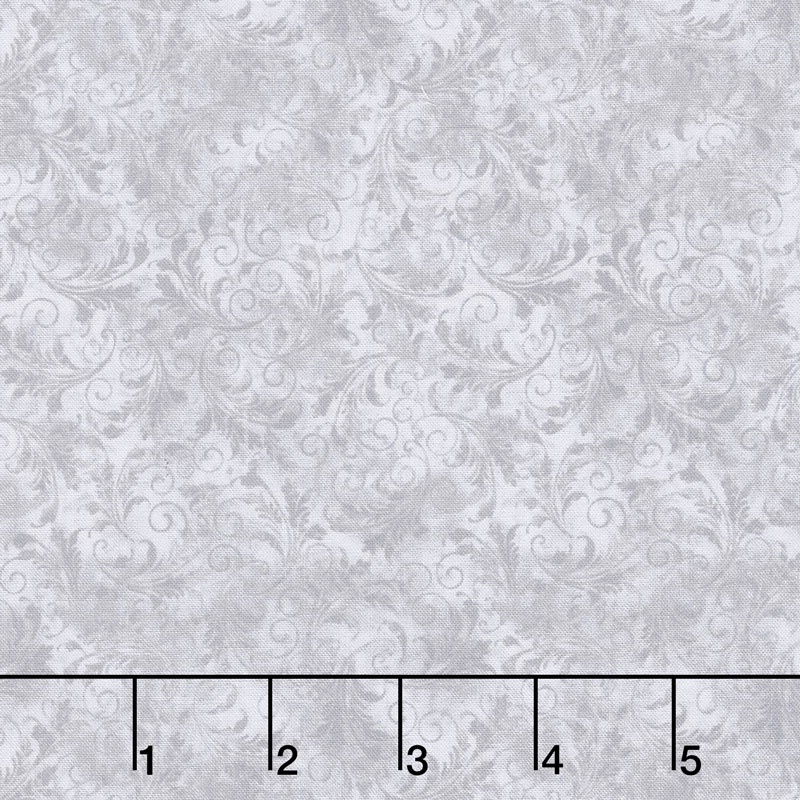Echo - Tonal Filigree Fog Yardage