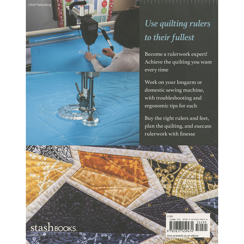 The Ultimate Guide to Rulerwork Quilting Book Amanda Murphy S...