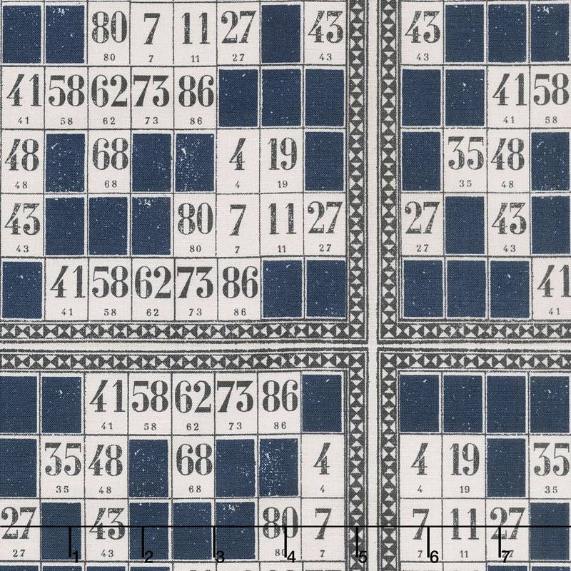 Eclectic Elements:Dapper - Game Cards Blue Yardage