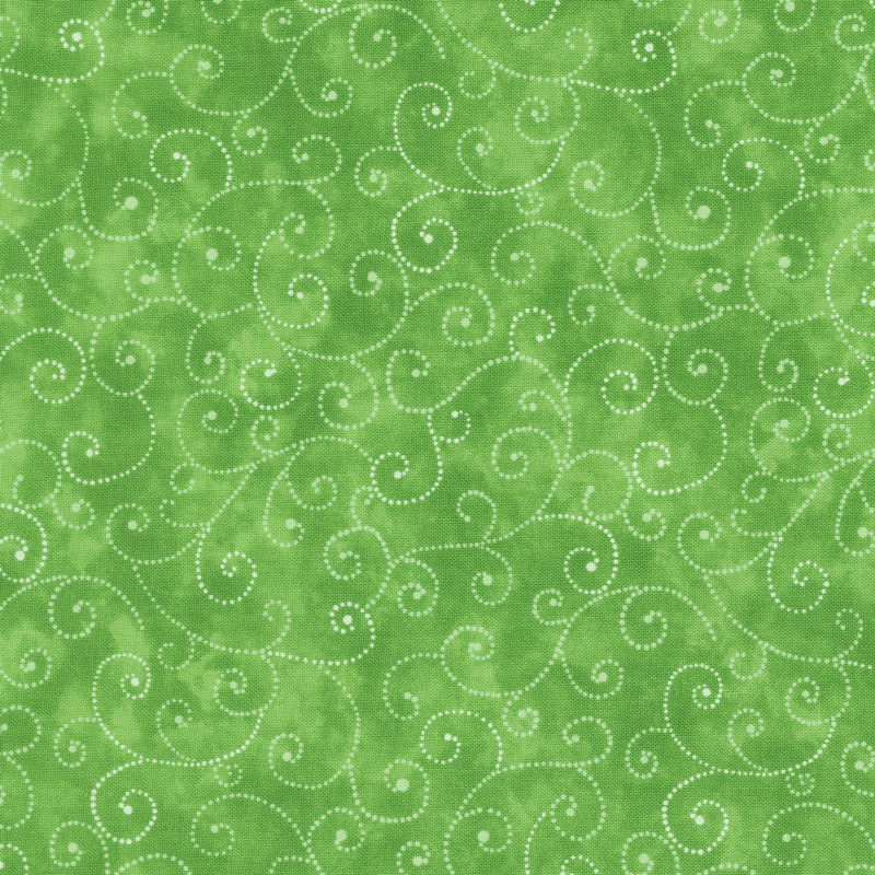 Moda Marble Swirls - Green Yardage