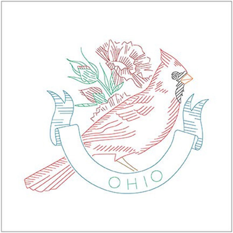 Birds of Liberty - Ohio Digitally Printed Panel