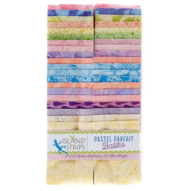 Pastel Parfait Batiks Strips