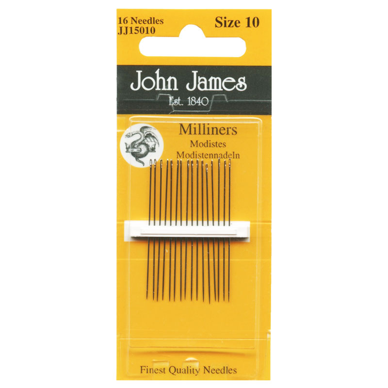 John James Milliners Needles Size 10 John James