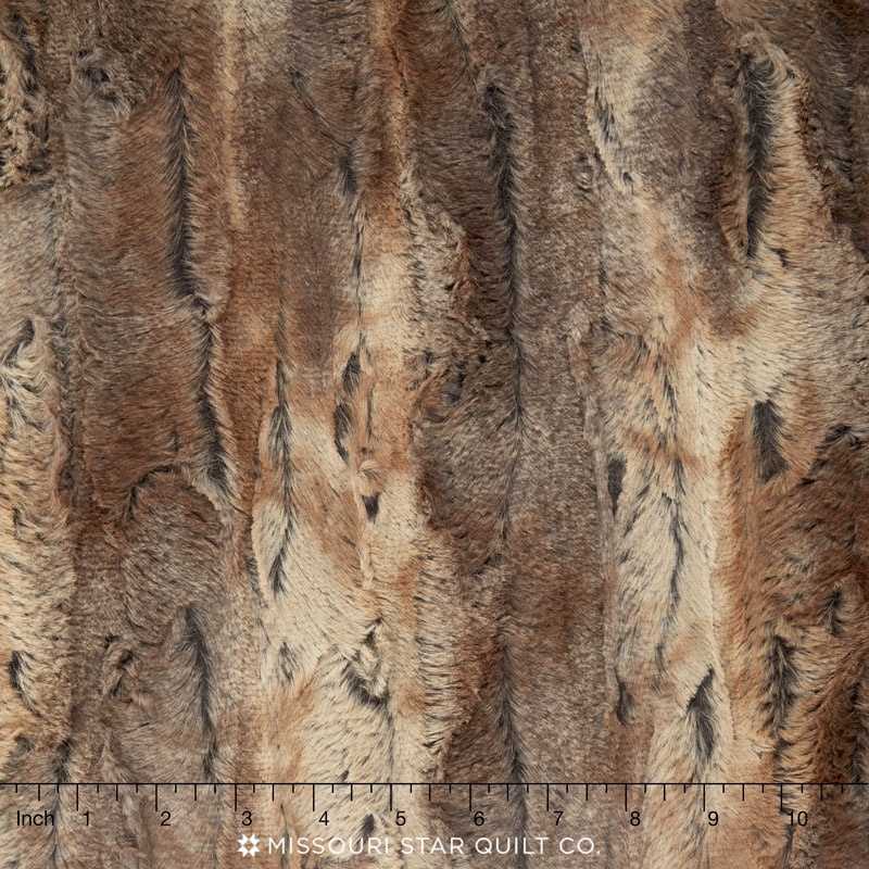 Cuddle Luxe - Red Fox Amber/Taupe 60