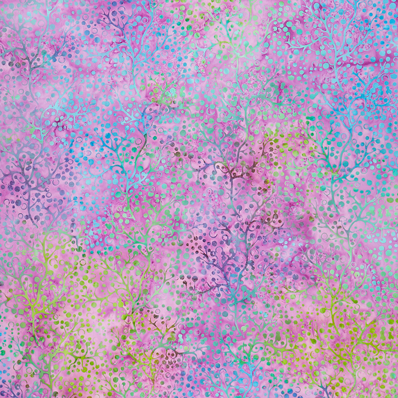 Petal Party Batiks - Berries Jelly Yardage