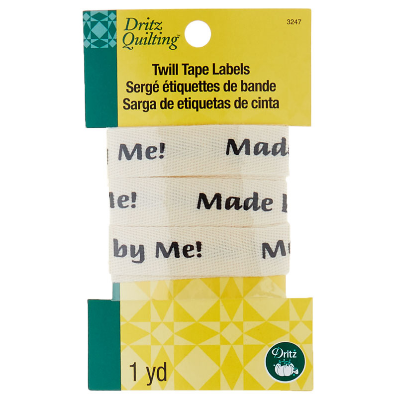 Made by Me! Twill Tape Labels