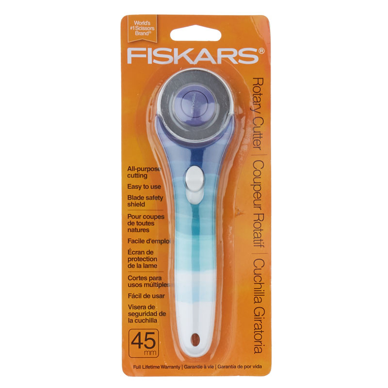 Fiskars 45mm Fashion Stick Rotary Cutter - Watercolor Ombre