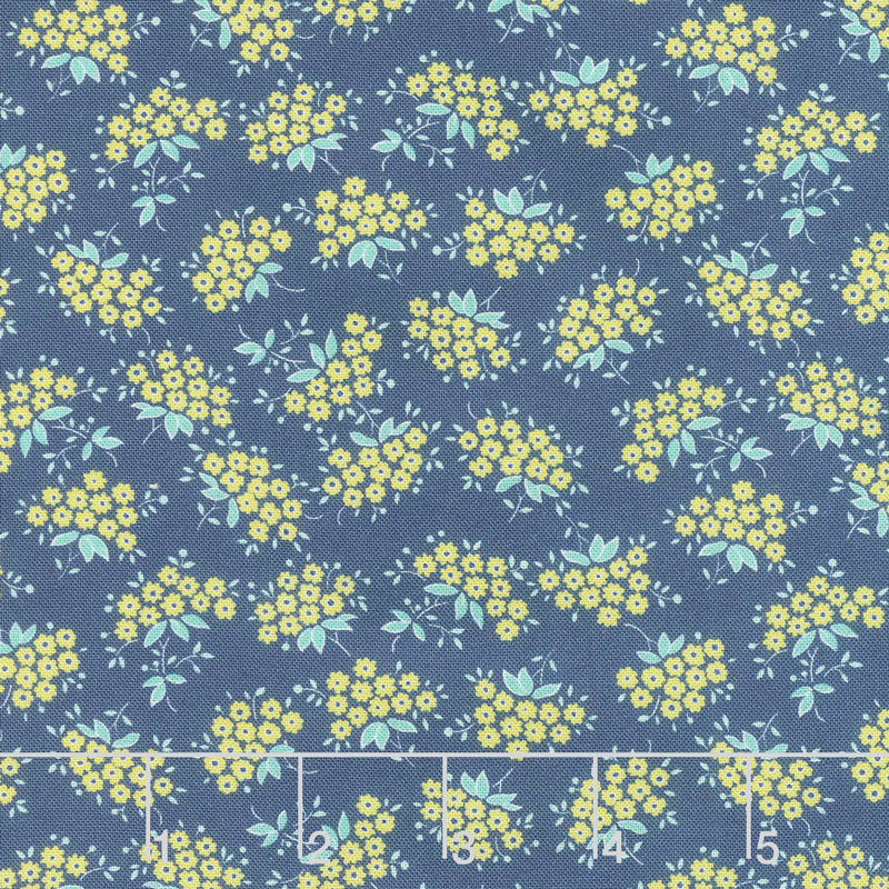 Flour Garden - Forget Me Not Sodalite Yardage