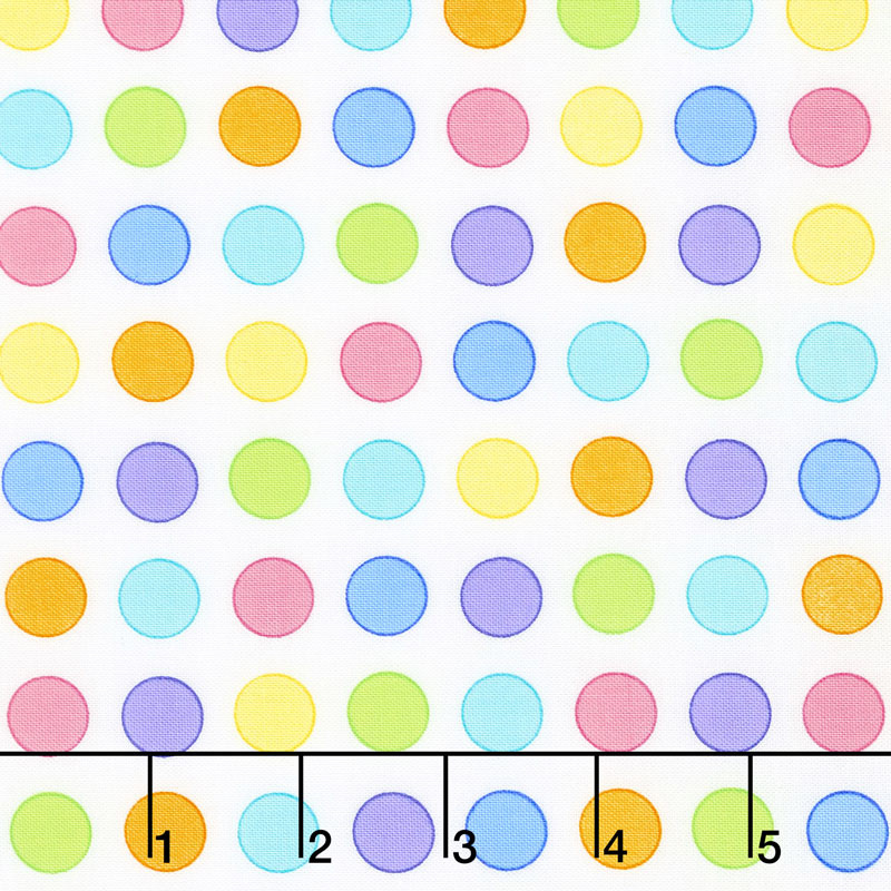 Confetti - Dots Everywhere Multi Yardage