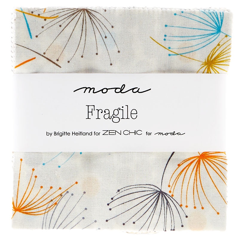 fragile charm pack zen chic moda fabrics