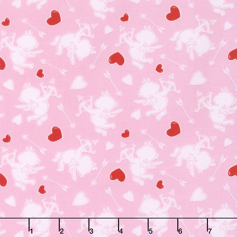Love Struck - Cupids Pink Yardage