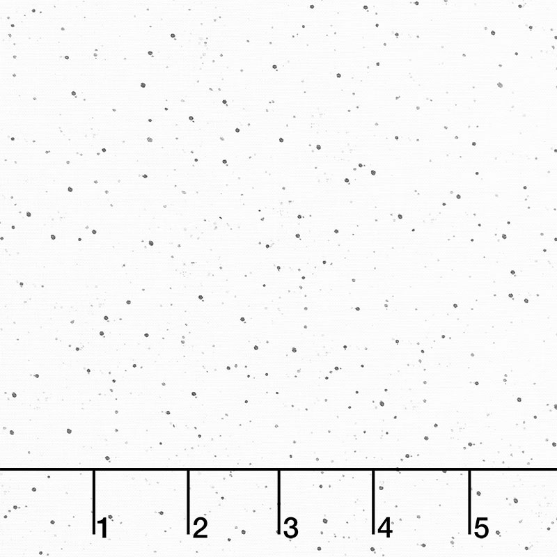 Warm Wishes - Speckled Solid White Yardage