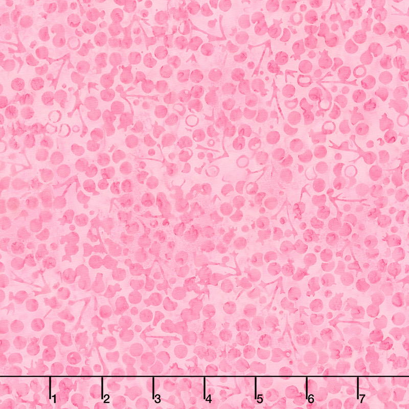 Petal Party Batiks - Berries Bubblegum Yardage