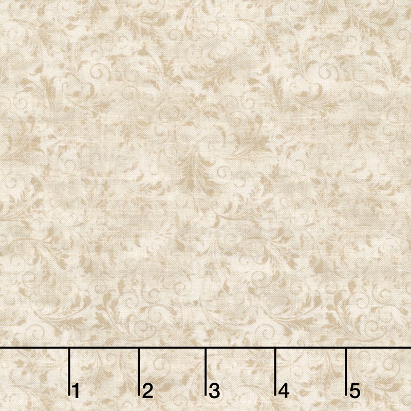 Echo - Tonal Filigree Latte Yardage