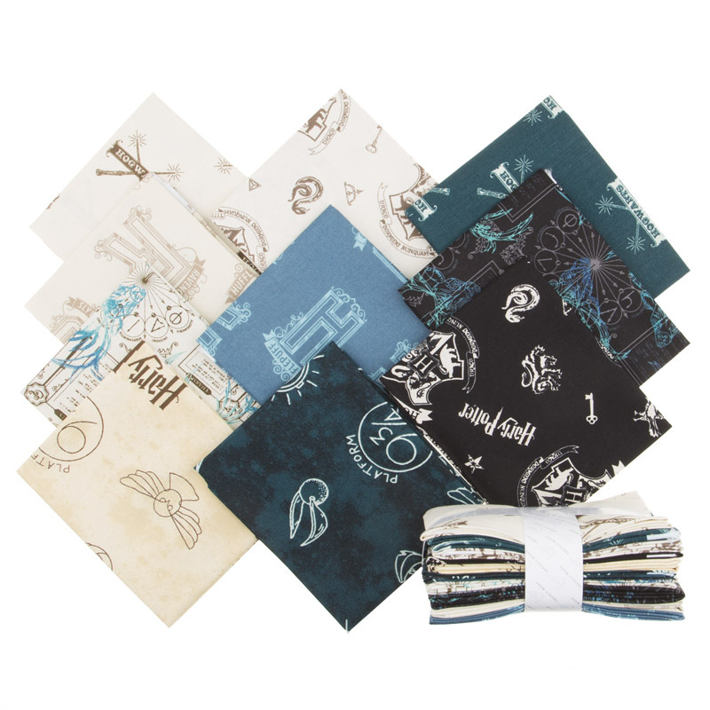 Wizarding World Harry Potter Logo Fat Quarter Bundle
