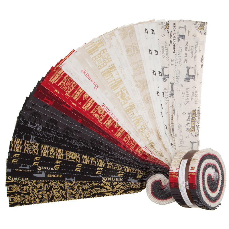 Sewing with Singer Metallic Roll Up