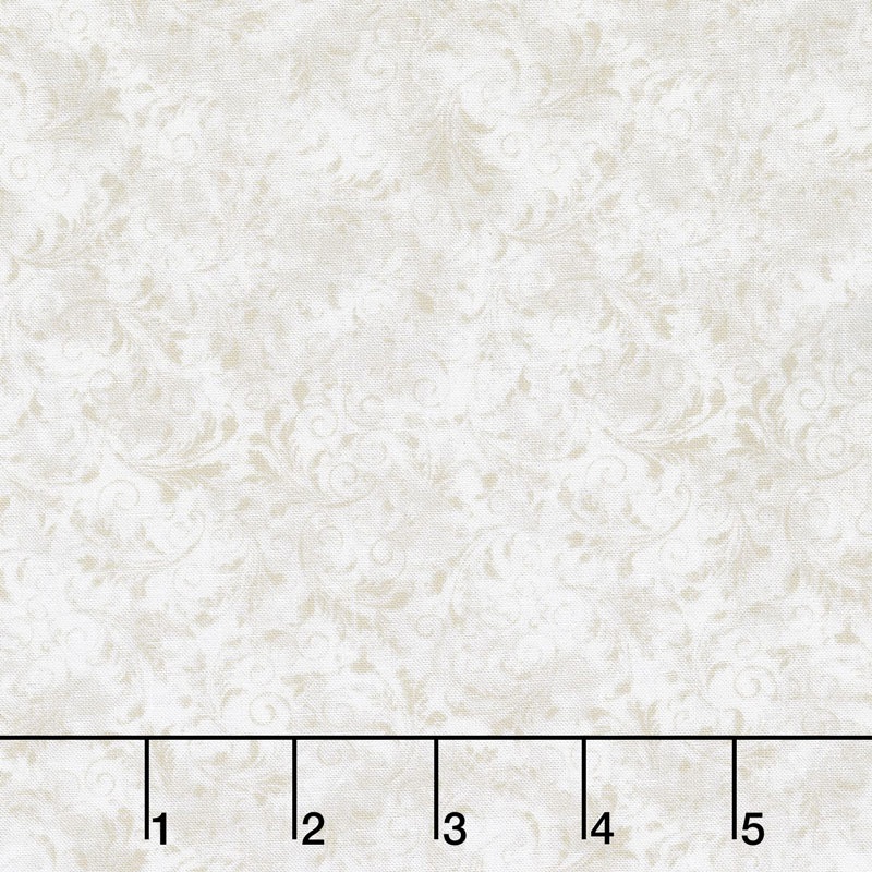 Echo - Tonal Filigree Cream Yardage
