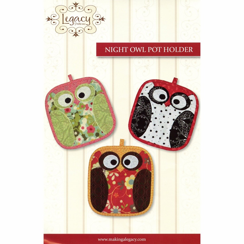 Night Owl Pot Holder Pattern