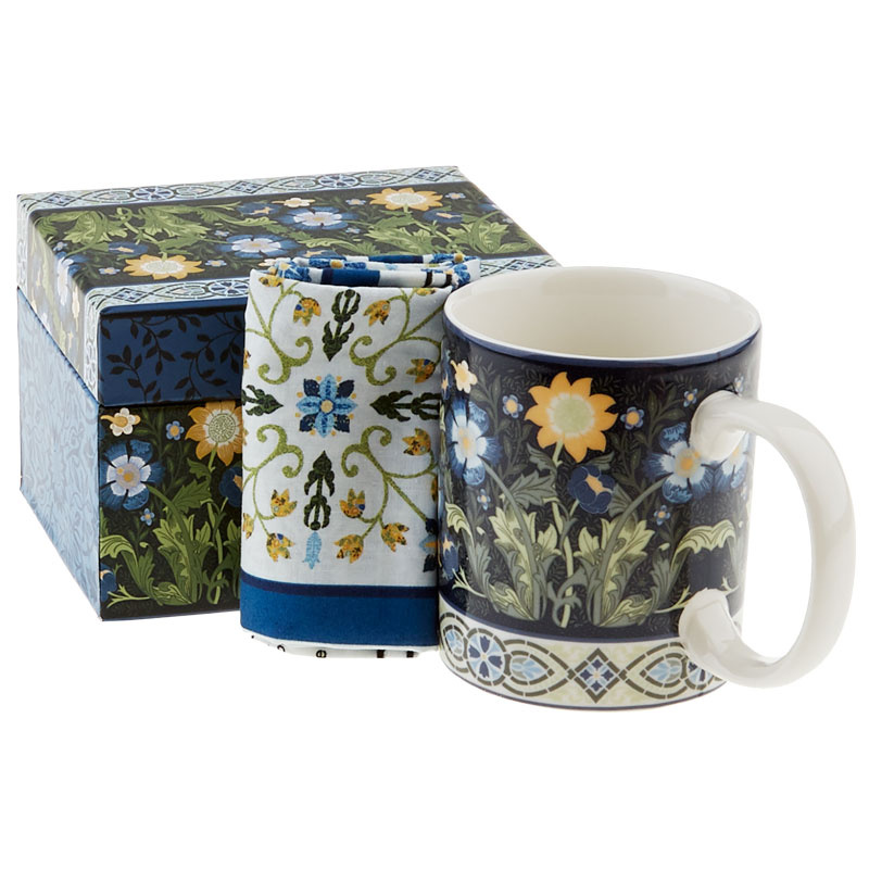 Dear William Coffee Mug with Coaster Panel