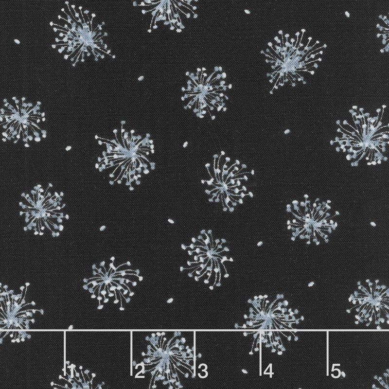 English Countryside - Queen Anne's Lace Navy Yardage