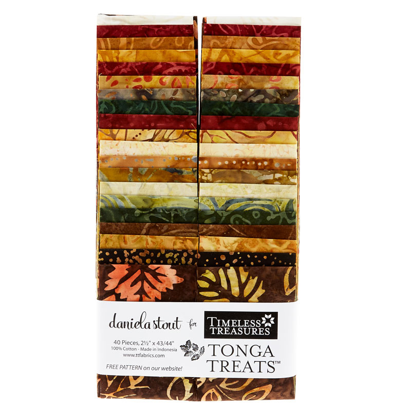Tonga Treats Batiks - Nutmeg 2.5
