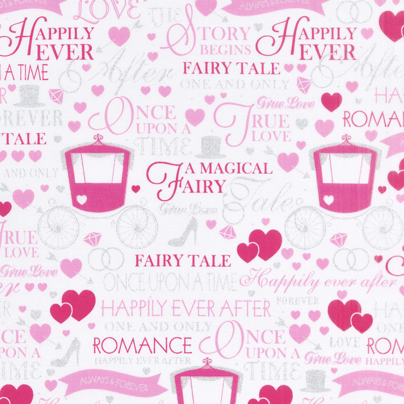 Once Upon A Time - True Love and Carriage Optic Yardage