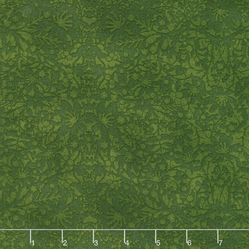 Winter Village - Winter Lace Spruce Yardage