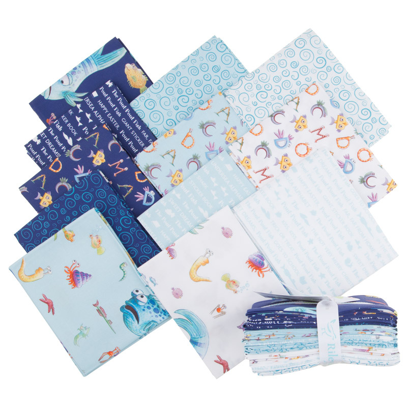 The Pout Pout Fish Fat Quarter Bundle