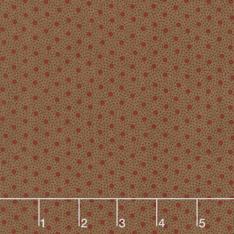 Spice It Up - Dotty Medium Brown Yardage