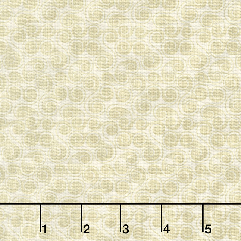 Moose Lake - Scroll Vanilla Yardage
