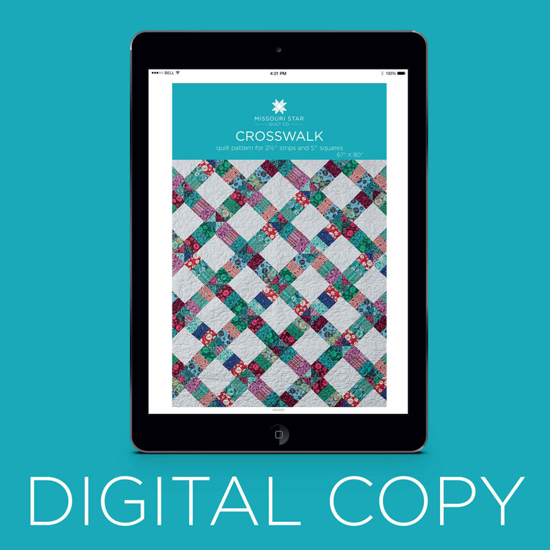 Digital Download - Crosswalk Quilt Pattern By MSQC