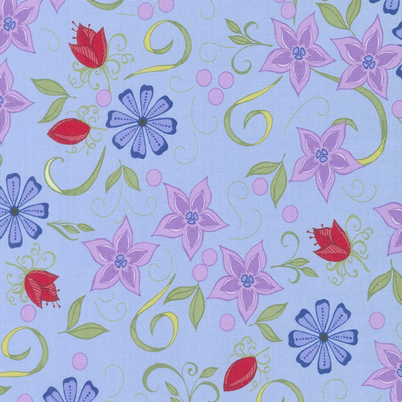 Home Again - Main Blue Yardage