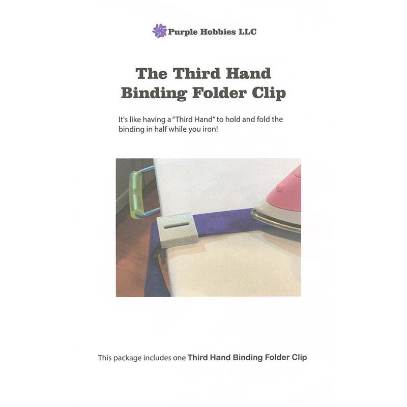 Third Hand Binding Folder Clip Purple Hobbies, LLC