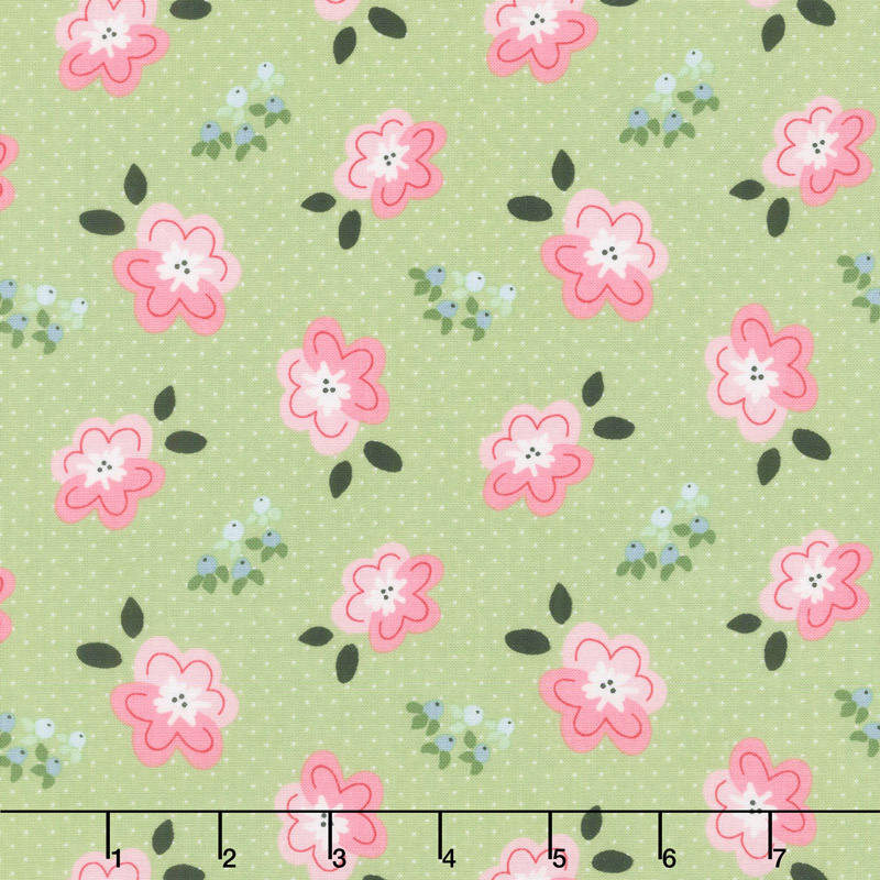 Date Night - Main Green Yardage