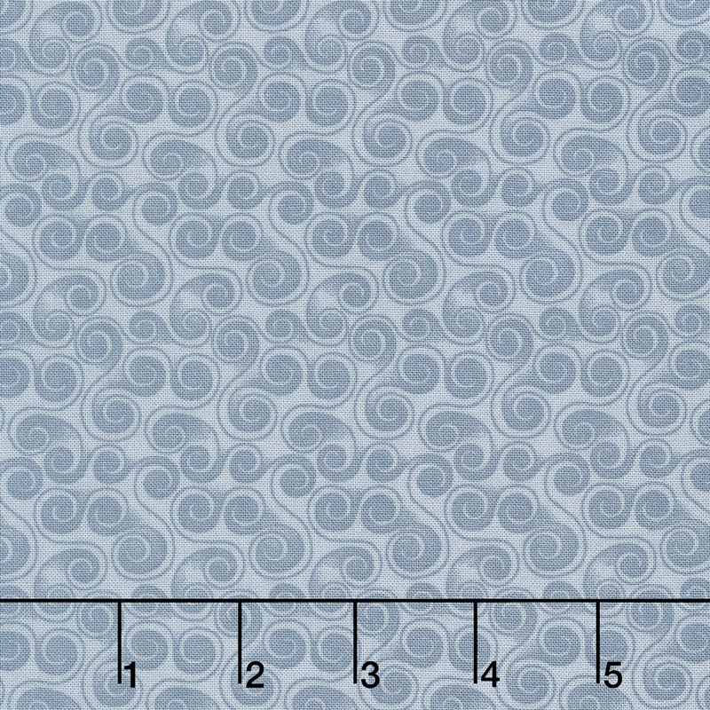 Moose Lake - Scroll Denim Yardage