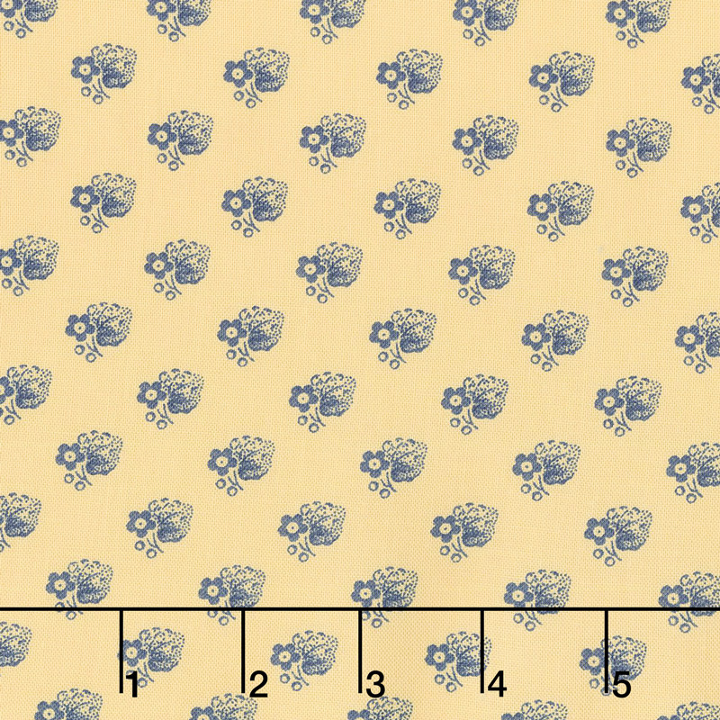 Regency Ballycastle Chintz 18th Century - Limavady Sudbury Yellow Yardage