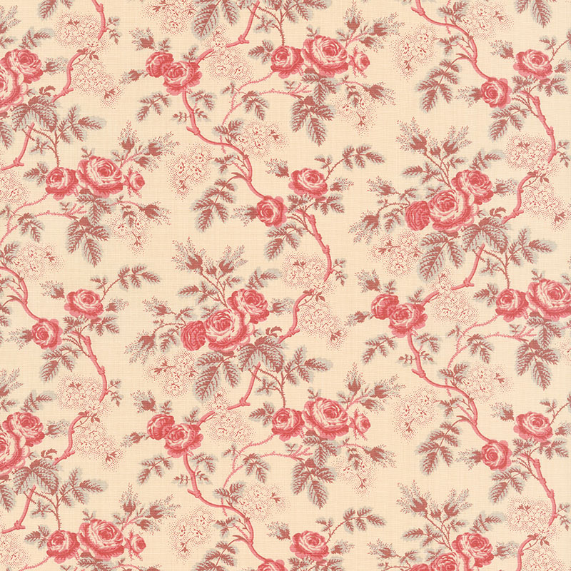 La Rose Rouge - Rosina Oyster Yardage