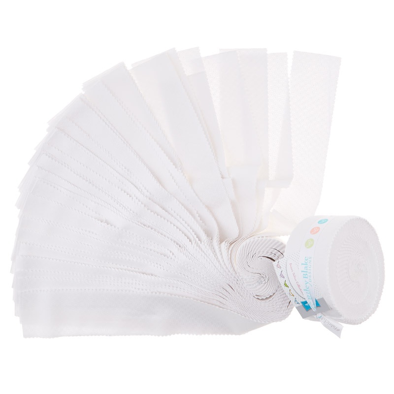 Tone on Tone - White Swiss Dot Rolie Polie