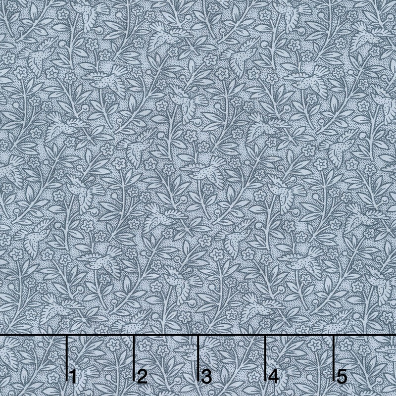 Snowberry - Aviary Sky Yardage