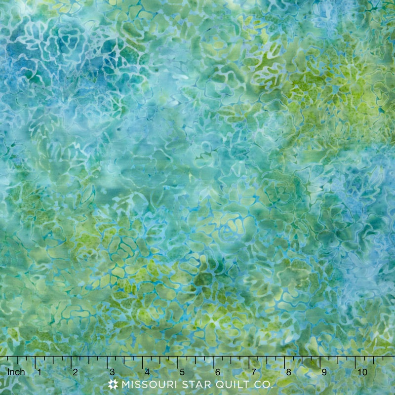 Tonga Batiks - Surf Stained Glass Reef Yardage