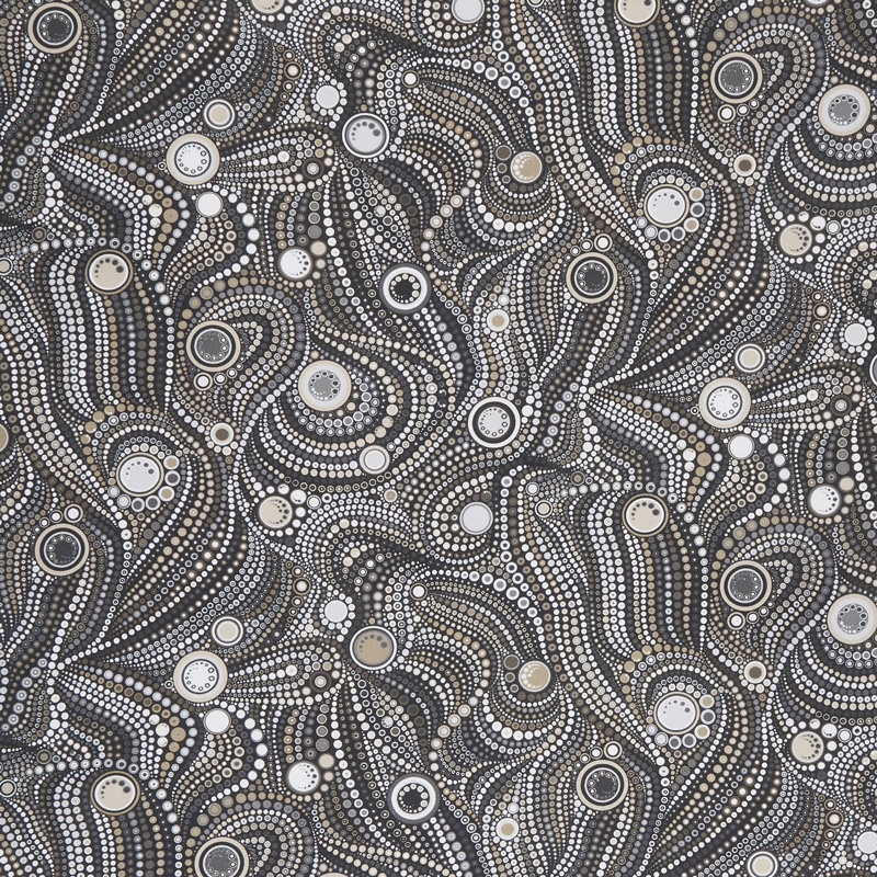 Effervescence - Dots Stone Digitally Printed Yardage