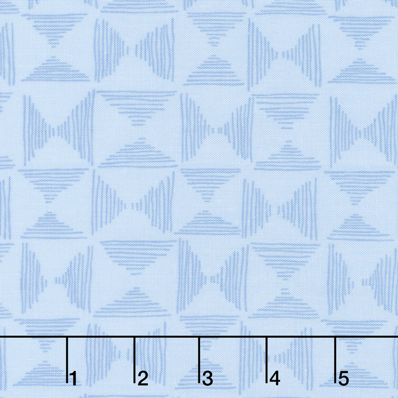 Top Drawer - Basket Weave Baby Blue Yardage