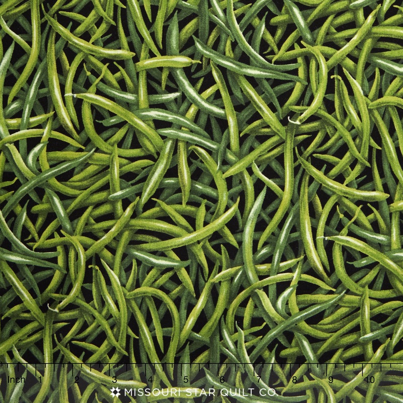Farmer John's Garden Party - Green Bean Green Yardage