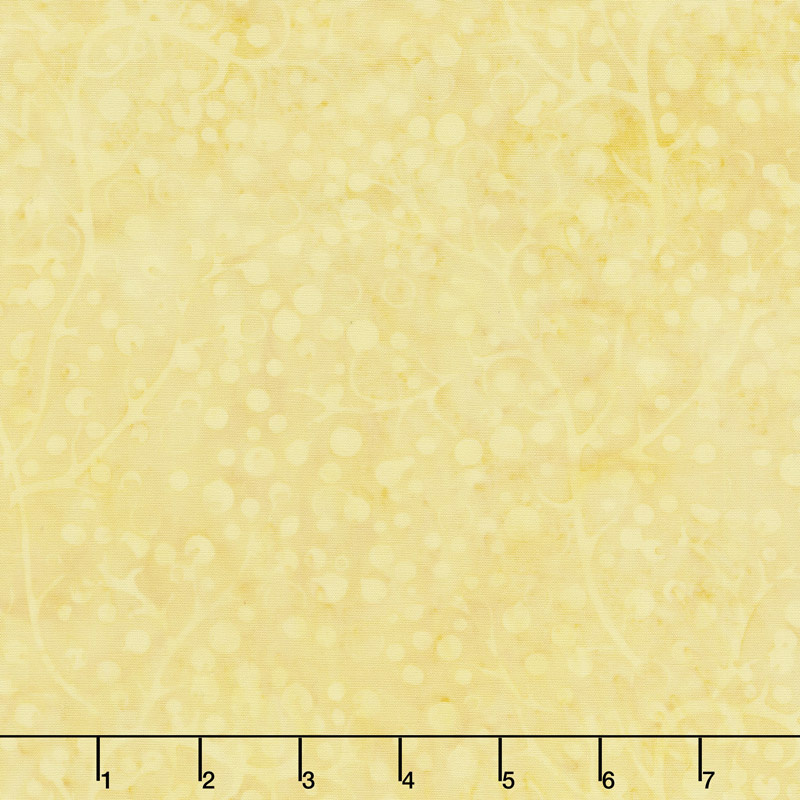 French Blue Batiks - Berry Vine Sun Yardage