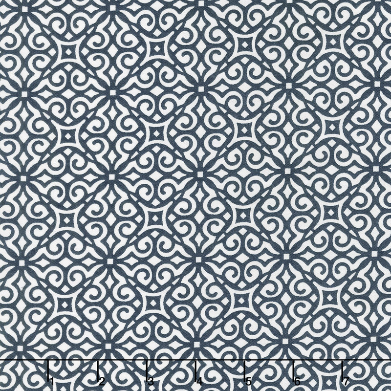 All-Weather Friend - Crisp Breeze Midnight Yardage